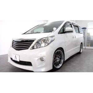 TOYOTA ALPHARD ガラス面ウロコ除去＆撥水コーティング