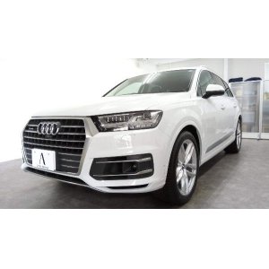 AUDI Q7 ボディ＆ホイールコーティング、ガラス面撥水コーティング、レーダー探知機、ドライブレコーダー取付