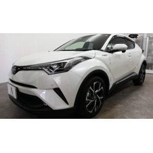 TOYOTA C-HR セキュリティ、レーダー探知機取付、未塗装部コーティング、ガラス面撥水コーティング