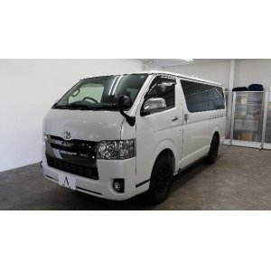 TOYOTA HIACE　セキュリティ＆アクリルスキャナー、LEDインジケーター