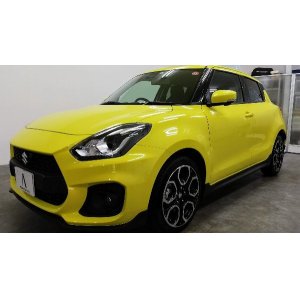 SUZUKI SWIFT SPORT ボディ＆ホイール＆ガラス撥水コーティング、Z810DR取付