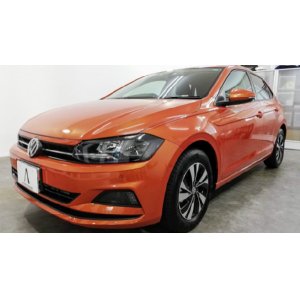 VW POLO ボディ＆ホイールコーティング、ガラス面ウロコ除去＆撥水コーティング