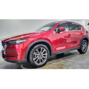 MAZDA CX-5　ボディ＆ホイールコーティング、ガラス面ウロコ除去＆撥水コーティング、レーダー＆ドラレコ取付