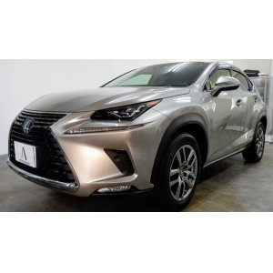 LEXUS NX300h　ボディコーティング、レーダー探知機、ドラレコ前後取付